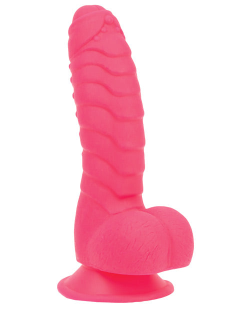 Addiction Tom 7" Dildo - Hot Pink - Casual Toys