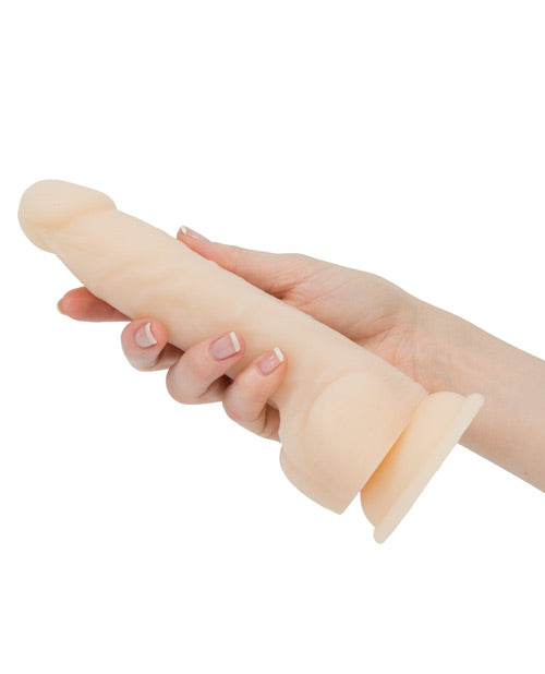 Naked Addiction 9" Thrusting Dong W-remote - Flesh - Casual Toys
