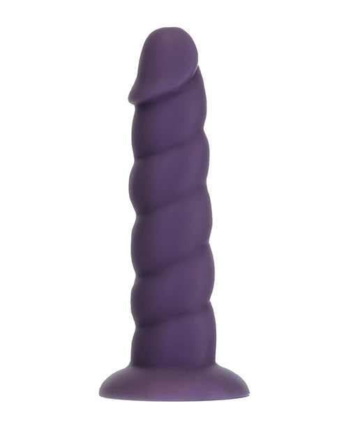 Fantasy Addiction 7" Unicorn Dildo - Purple - Casual Toys