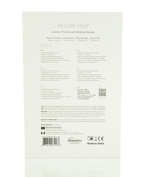Pillow Talk Feisty - Casual Toys