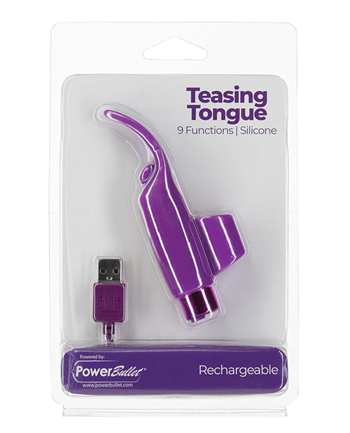 Teasing Tongue - 9 Functions Purple - Casual Toys