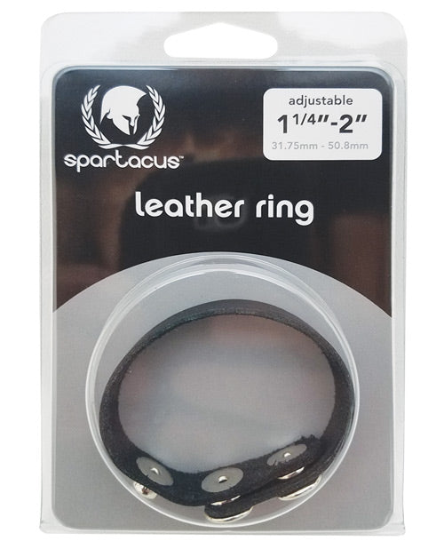 Spartacus Plain Leather C-ring - Casual Toys