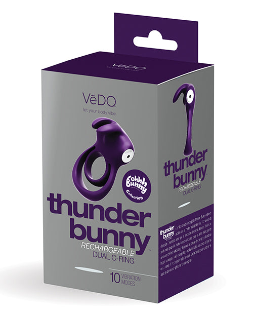 Vedo Thunder Rechargeable Dual Ring - Casual Toys