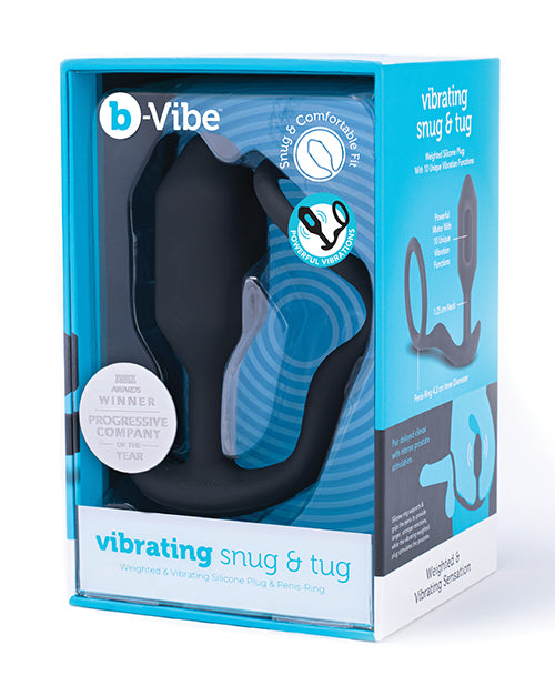B-vibe Vibrating Snug & Tug - Black - Casual Toys