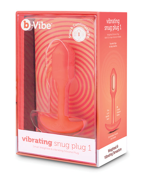 B-vibe Vibrating Snug Plug - Casual Toys