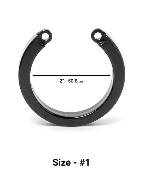Cock Cage U-ring #1 - Black - Casual Toys