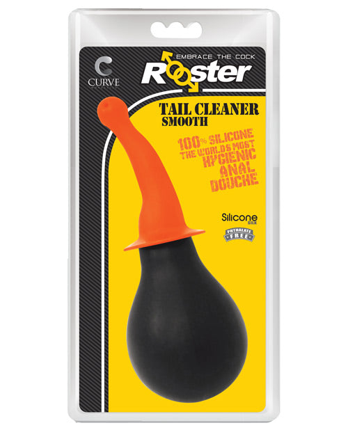 Curve Novelties Rooster Tail Cleaner Smooth - Orange - Casual Toys
