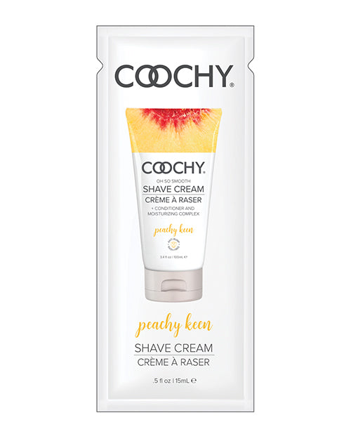Coochy Shave Cream - .5 Oz Peachy Keen - Casual Toys