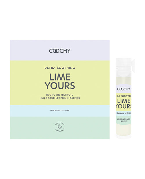 Coochy Lime Yours Ultra Soothing Ingrown Hair Oil  - .06 Oz-2 Ml