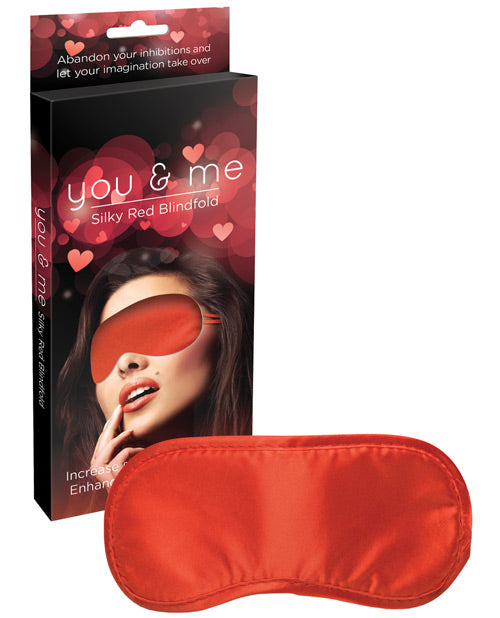 You & Me Silky Red Blindfold - Casual Toys