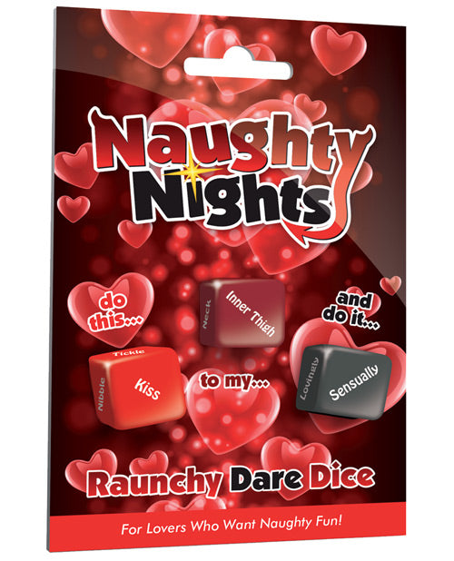 Naughty Nights Raunchy Dare Dice - Casual Toys