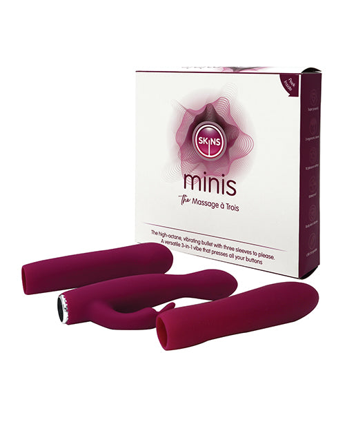 Skins Minis Massage A Trois - Magenta - Casual Toys