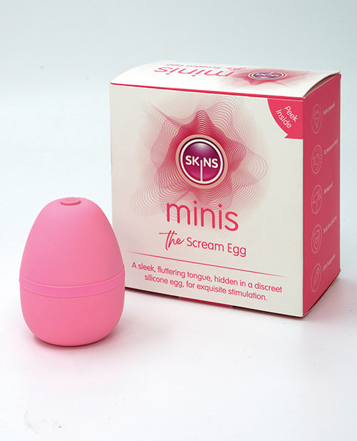 Skins Minis The Scream Egg - Pink - Casual Toys