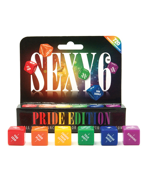 Sexy 6 Dice Game - Pride Edition - Casual Toys