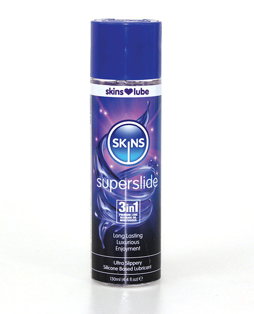 Skins Superslide Silicone Based Lubricant - 4.4 Oz - Casual Toys