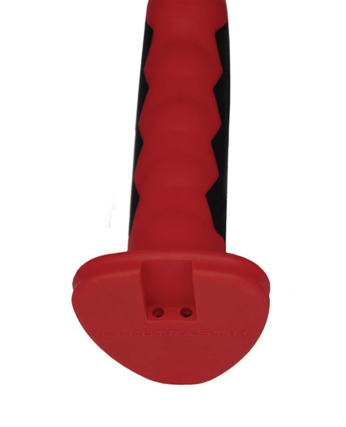 Electrastim Silicone Fusion Komodo Dildo - Red-black - Casual Toys
