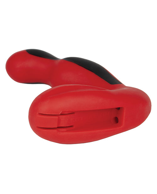 Electrastim Silicone Fusion Habanero Prostate Massager - Red-black - Casual Toys