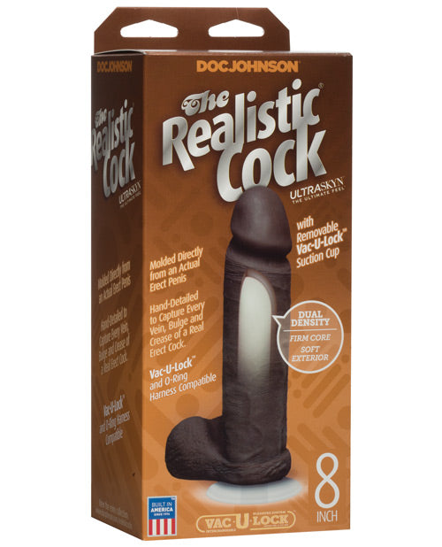 Realistic Ultraskyn Cock W/balls - Casual Toys