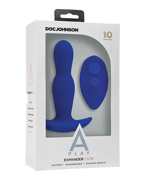 A Play Expander Rechargeable Silicone Anal Plug W/remote - Casual Toys