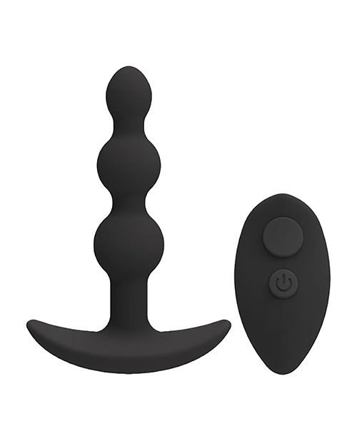 A Play Shaker Rechargeable Silicone Anal Plug W/remote - Casual Toys