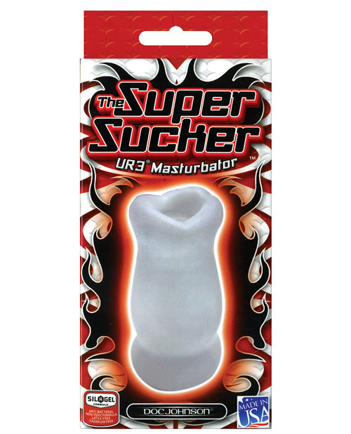 Ultraskyn Super Sucker Masturbator - Clear - Casual Toys
