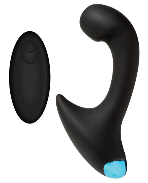 Optimale Vibrating P Massager W-wireless Remote - Black - Casual Toys