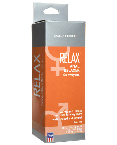 Relax Anal Relaxer - 2 Oz Tube - Casual Toys