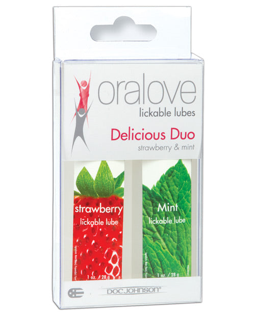 Oralove Delicious Duo Flavored Lube - Casual Toys