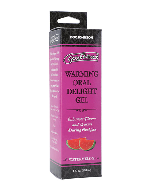 Goodhead Warming Oral Delight Gel - 4 Oz