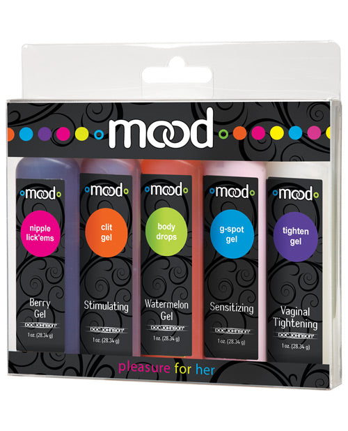 Mood Lube Pleasure - Asst. Pack Of 5 - Casual Toys