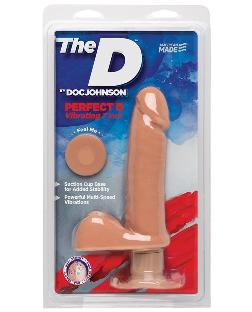 "The D 7"" Perfect D Vibrating W/balls" - Casual Toys