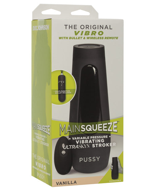 Main Squeeze Original Vibro Pussy - Flesh - Casual Toys