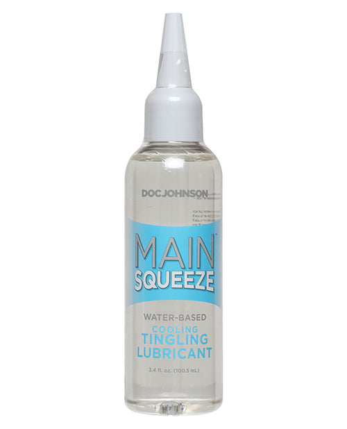 Main Squeeze Cooling-tingling Water-based Lubricant - 3.4 Oz - Casual Toys