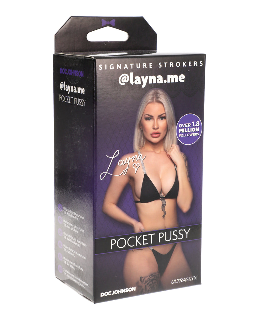 Signature Strokers Girls Of Social Media Ultraskyn Pocket Pussy - @layna.me - Casual Toys