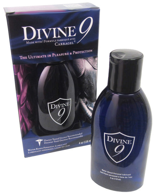 Divine 9 Lubricant - 4 Oz Bottle - Casual Toys