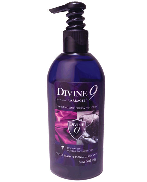 Divine 9 Lubricant - 8 Oz Bottle - Casual Toys