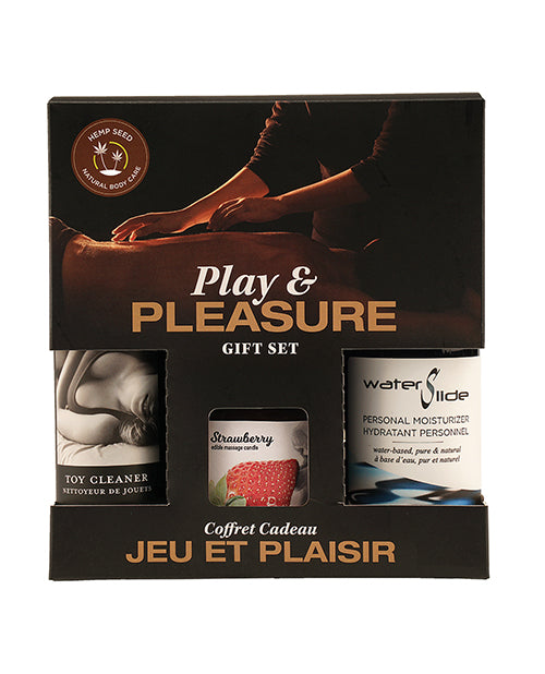 Earthly Body Holiday-valentines Play & Pleasure Gift Set - Asst. Strawberry - Casual Toys
