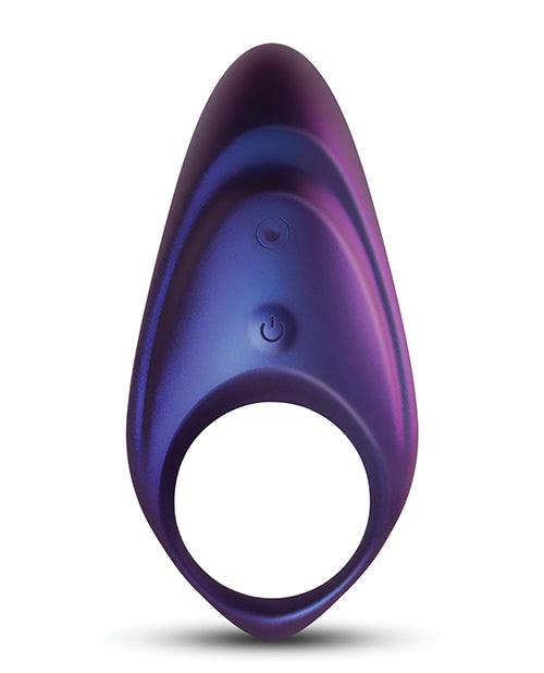 Hueman Neptune Vibrating Cock Ring - Purple - Casual Toys
