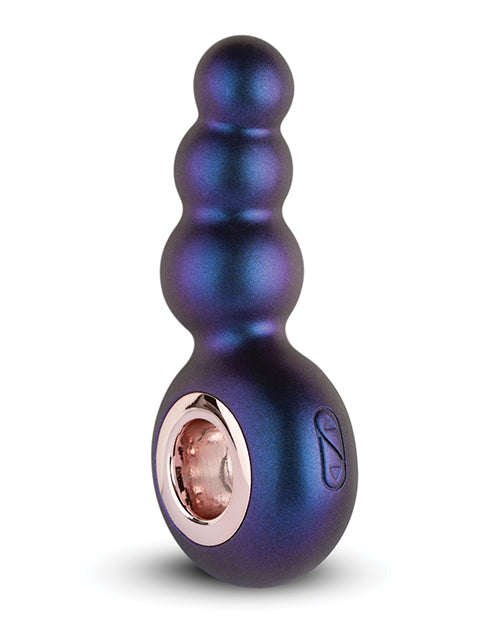 Hueman Outer Space Vibrating Anal Plug - Purple - Casual Toys