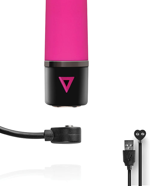 Lil' Vibe Swirl Rechargeable Vibrator - Pink - Casual Toys
