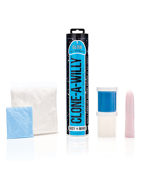 Clone-a-willy Kit Vibrating Glow In The Dark