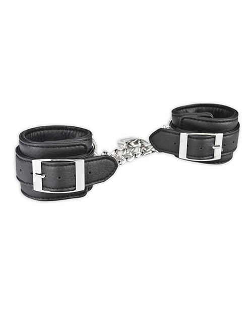 Lux Fetish Unisex Leatherette Cuffs - Casual Toys