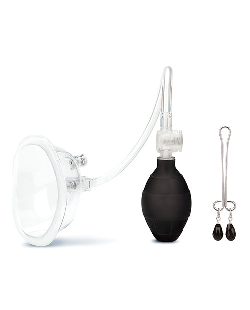 Lux Fetish Deluxe Pussy Pump W- Quick Release Valves - Casual Toys