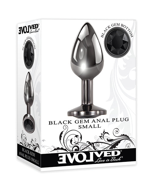 Evolved Black Gem Anal Plug - Casual Toys