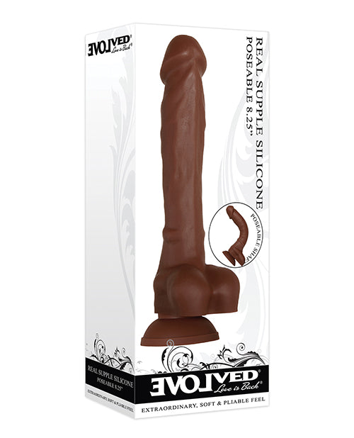 Evolved Real Supple Silicone Poseable Dark 8.25” - Casual Toys