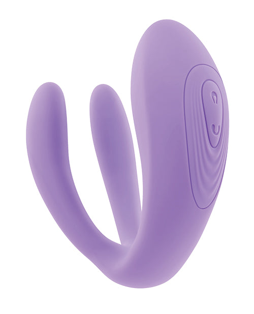 Evolved Petite Tickler Mini Vibe W-remote - Purple