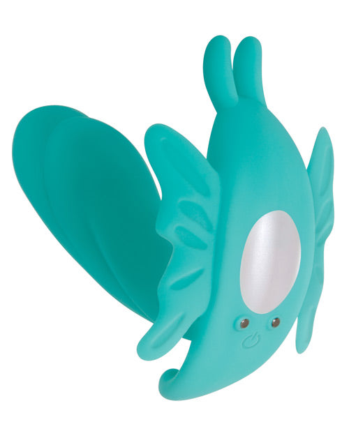 Evolved The Butterfly Effect Rechargeable Dual Stim - Teal - Casual Toys