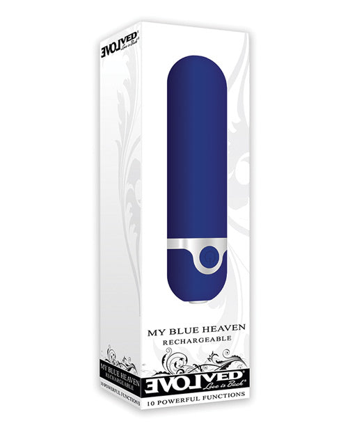 Evolved My Blue Heaven Rechargeable Bullet - Blue - Casual Toys