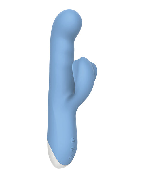 Evolved Thump N Thrust Rechargeable Dual Stim - Blue - Casual Toys