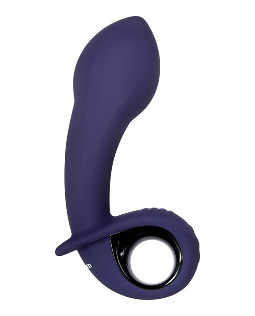 Evolved Inflatable G Rechargeable Vibrator - Purple - Casual Toys